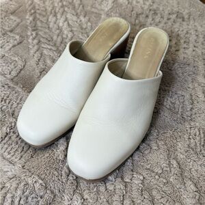 PLG Patina leather mules size 10 Portland leather goods